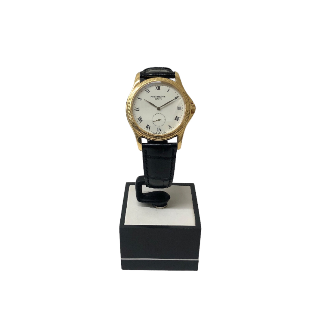PATEK PHILIPPE(パテックフィリップ)の　パテック・フィリップ PATEK PHILIPPE カラトラバ 5115J ホワイト K18イエローゴールド メンズ 腕時計 メンズの時計(その他)の商品写真