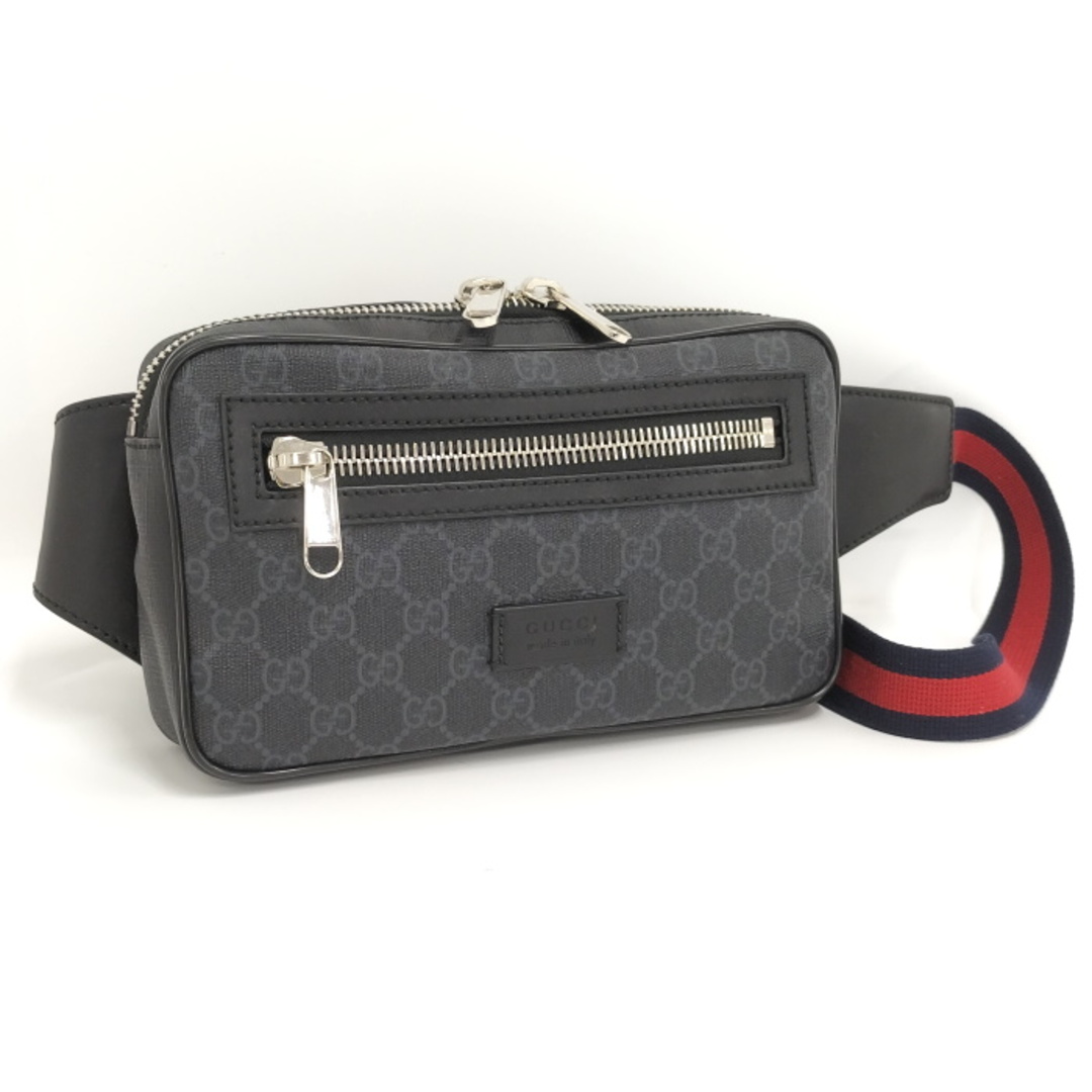 GUCCI - GUCCI ウエストバッグ ボディバッグ GGスプリーム PVC GUCCI - GUCCI ウエストバッグ ボディバッグ GGスプリーム PVC