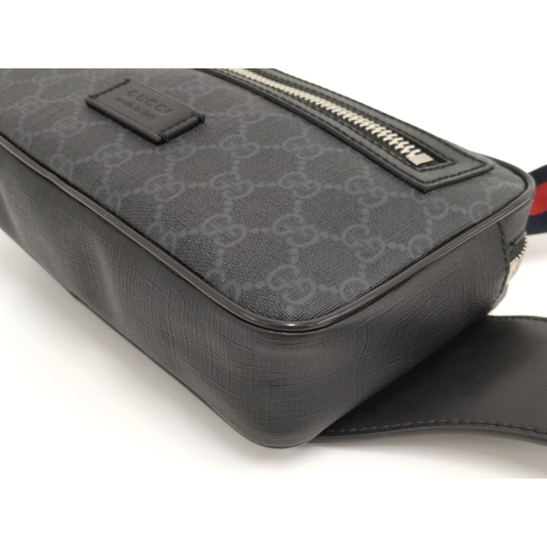GUCCI - GUCCI ウエストバッグ ボディバッグ GGスプリーム PVC GUCCI - GUCCI ウエストバッグ ボディバッグ GGスプリーム PVC