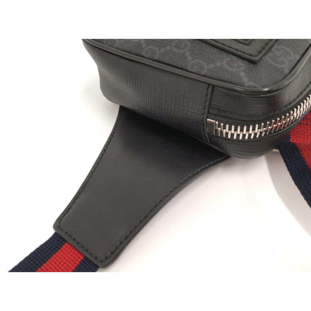 GUCCI - GUCCI ウエストバッグ ボディバッグ GGスプリーム PVC GUCCI - GUCCI ウエストバッグ ボディバッグ GGスプリーム PVC