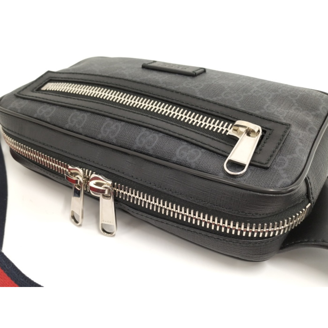 GUCCI - GUCCI ウエストバッグ ボディバッグ GGスプリーム PVC GUCCI - GUCCI ウエストバッグ ボディバッグ GGスプリーム PVC