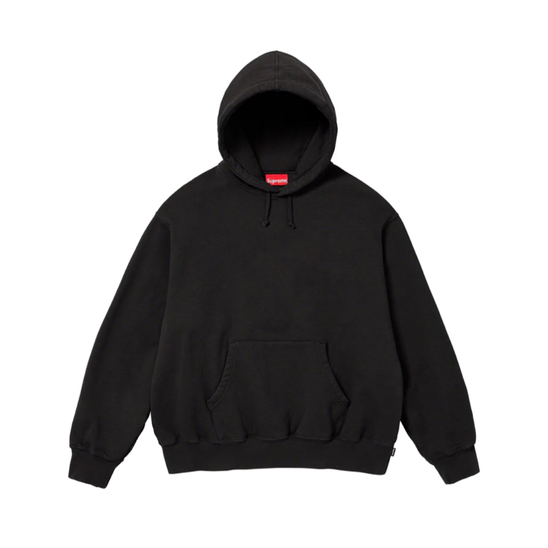 Supreme Satin Appliqué Hooded Sweatshirt