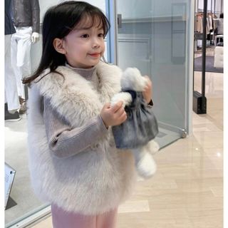 ザラキッズ(ZARA KIDS)のコート　ファーコート　アウター　韓国子供服(コート)