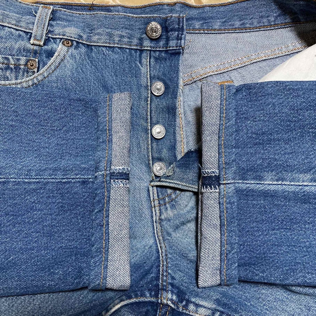 Levi's(リーバイス)の80s USA製 リーバイス 701 ハチマル ハイウエストw30 w75 レディースのパンツ(デニム/ジーンズ)の商品写真