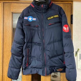 AVIREX - アビレックス オールレザースタジャン 古着 メンズ L位