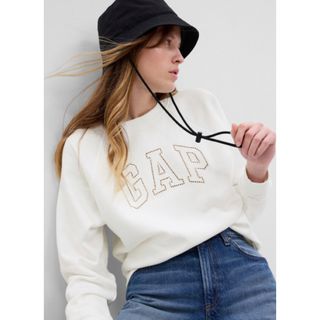 ギャップ(GAP)のヴィンテージソフトGAPアーチロゴ入りスウェット(スウェット)