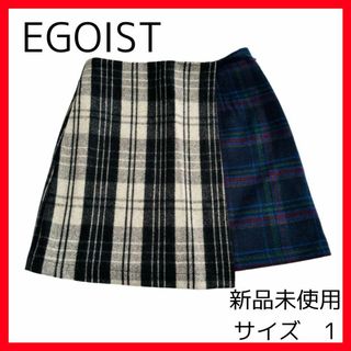 【大人気】EGOIST ミニスカート Sサイズ チェック柄 かわいい デート(ひざ丈スカート)