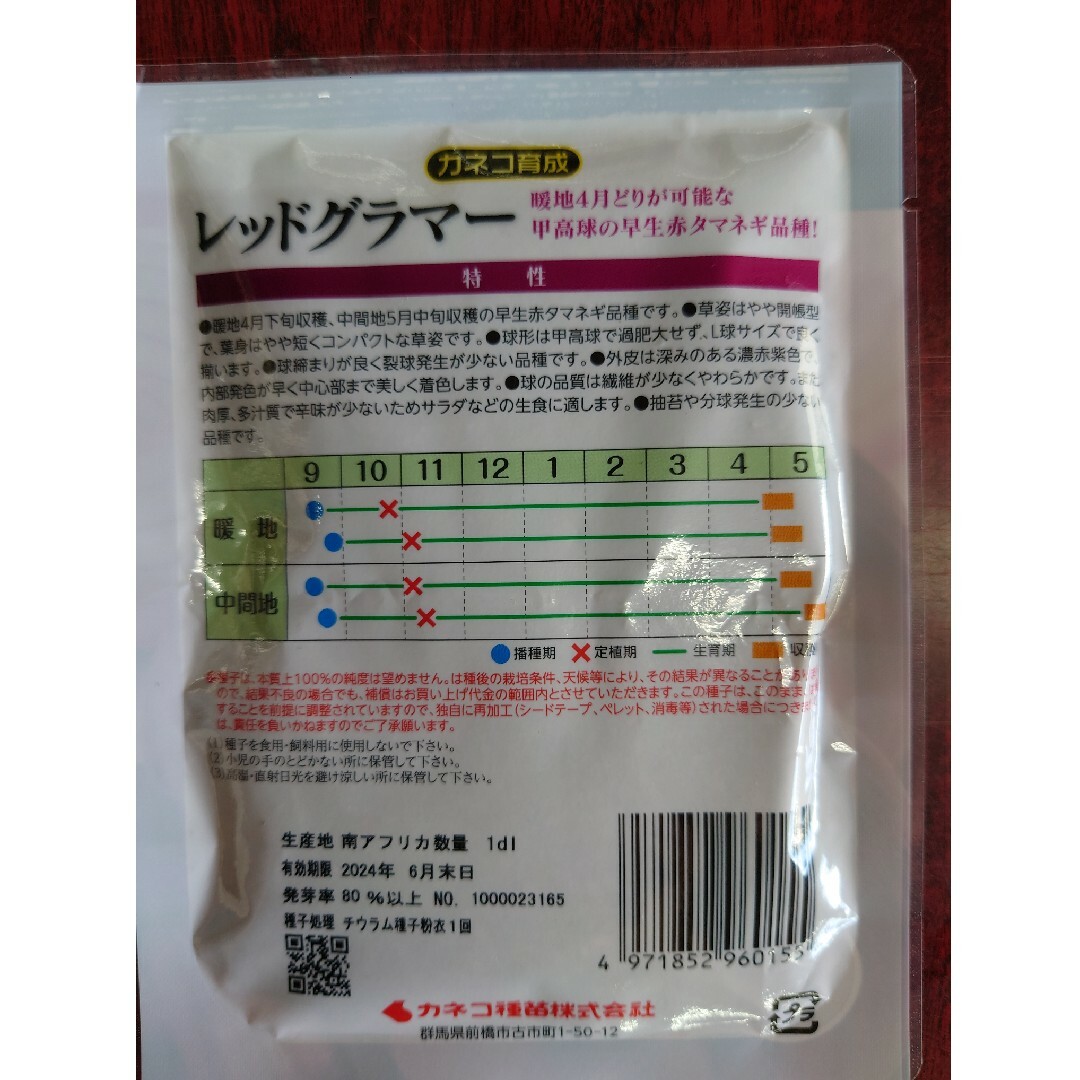 玉ねぎ苗【早生品種、赤玉ねぎ、レッドグラマー100本 食品/飲料/酒の食品(野菜)の商品写真