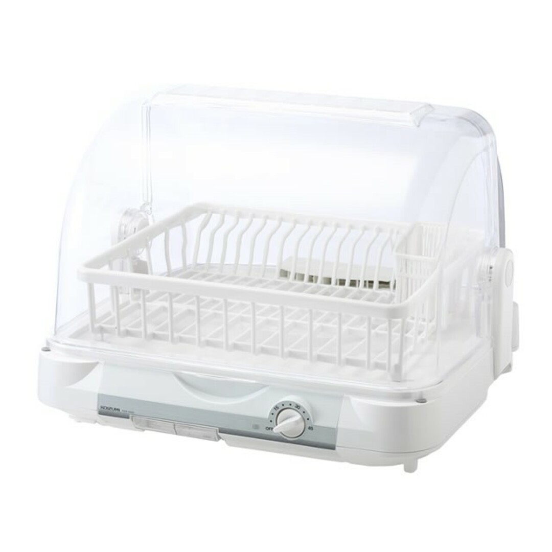 KOIZUMI(コイズミ)のKOIZUMI食器乾燥器KDE-5000/W スマホ/家電/カメラの生活家電(食器洗い機/乾燥機)の商品写真