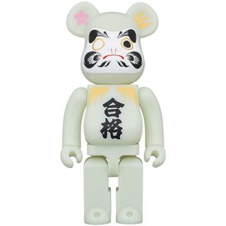 ベアブリック(BE@RBRICK)の極少 東京限定 400% & 100% ベアブリック 達磨 合格 蓄光 ダルマ(その他)