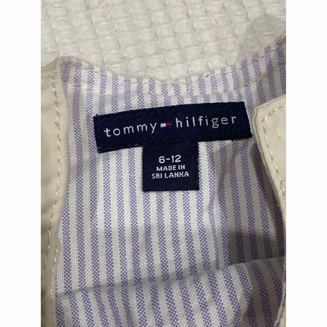 TOMMY HILFIGER(トミーヒルフィガー)の可愛い♡TOMMY HILFIGER カバーオール？　サイズ6〜12ヶ月 キッズ/ベビー/マタニティのベビー服(~85cm)(カバーオール)の商品写真