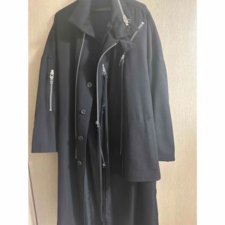 ヨウジヤマモトプールオム(Yohji Yamamoto POUR HOMME)のyohji yamamoto 20aw ファスナーコート(その他)