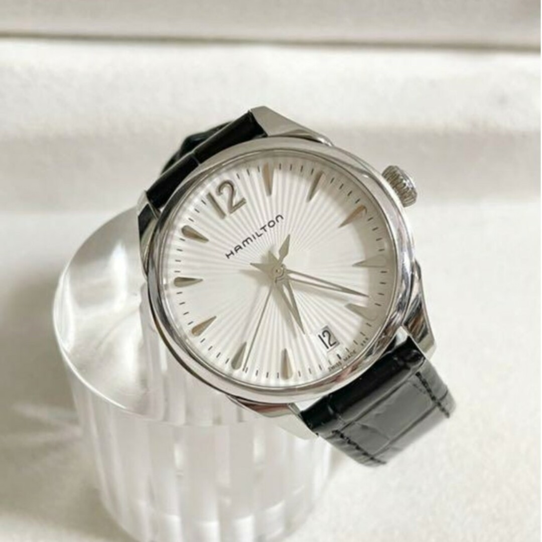 Hamilton(ハミルトン)の【Hamilton】ジャズマスター 腕時計 レディース パール文字盤 レディースのファッション小物(腕時計)の商品写真