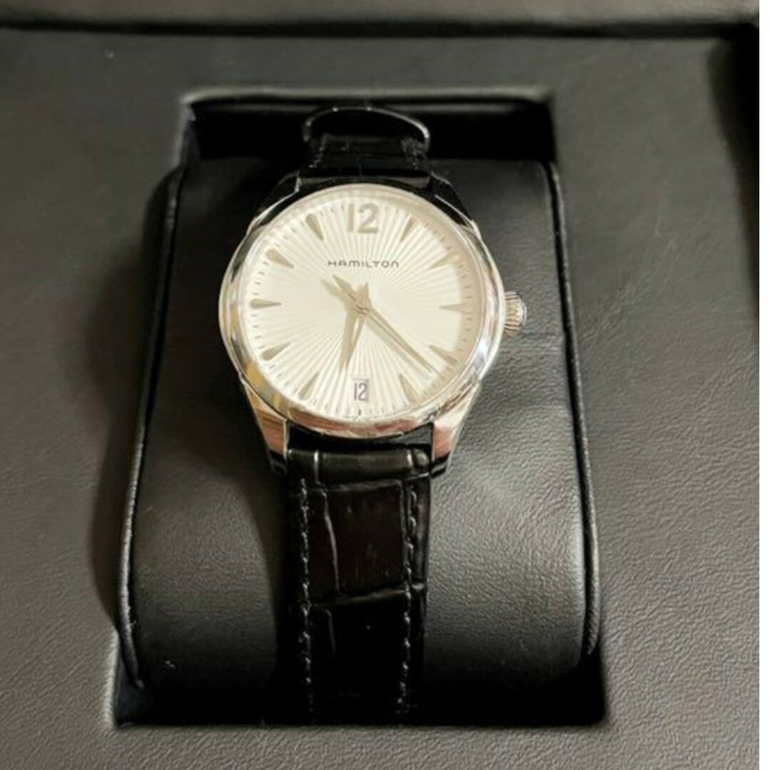 Hamilton(ハミルトン)の【Hamilton】ジャズマスター 腕時計 レディース パール文字盤 レディースのファッション小物(腕時計)の商品写真