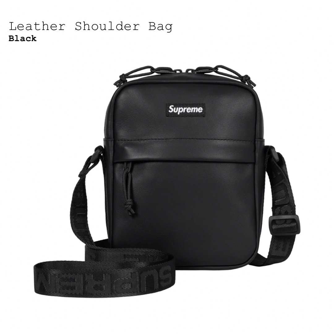 Supreme Leather Shoulder Bag ショルダーバッグ