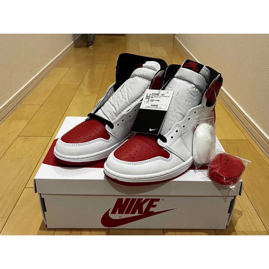 ホワイト28.0cm Nike AIR JORDAN 1 High Heritage