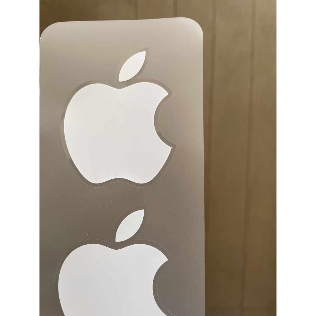Apple(アップル)のApple ロゴステッカー エンタメ/ホビーのコレクション(ノベルティグッズ)の商品写真