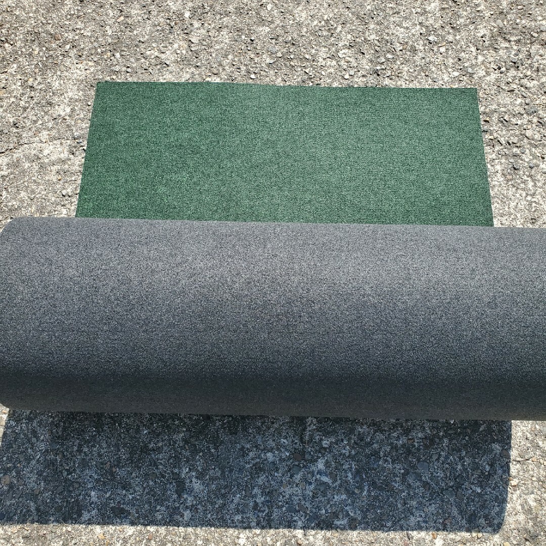 【新品】防草シート不織布(グリーン)　巾1m×27m 厚み4 5