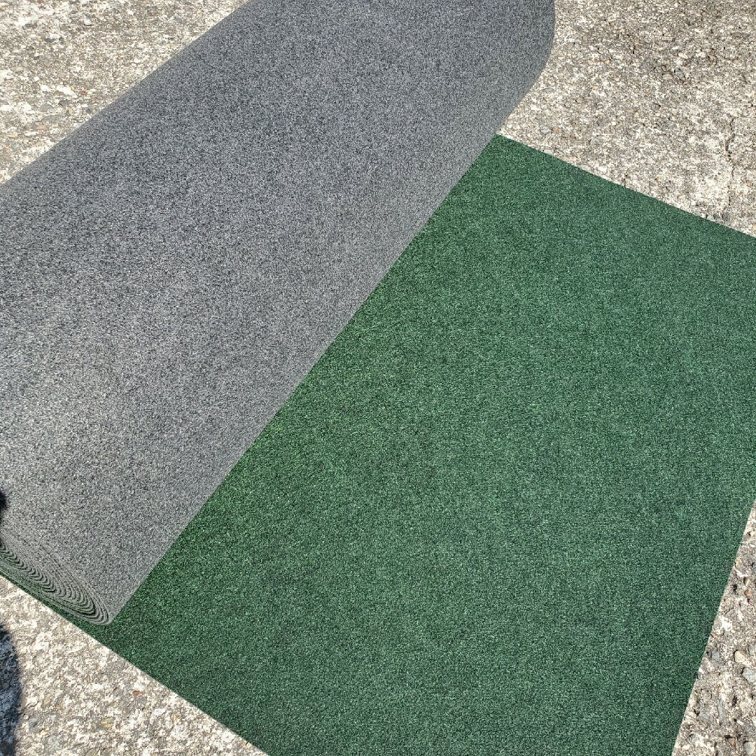 【新品】防草シート不織布(グリーン)　巾1m×27m 厚み4 7