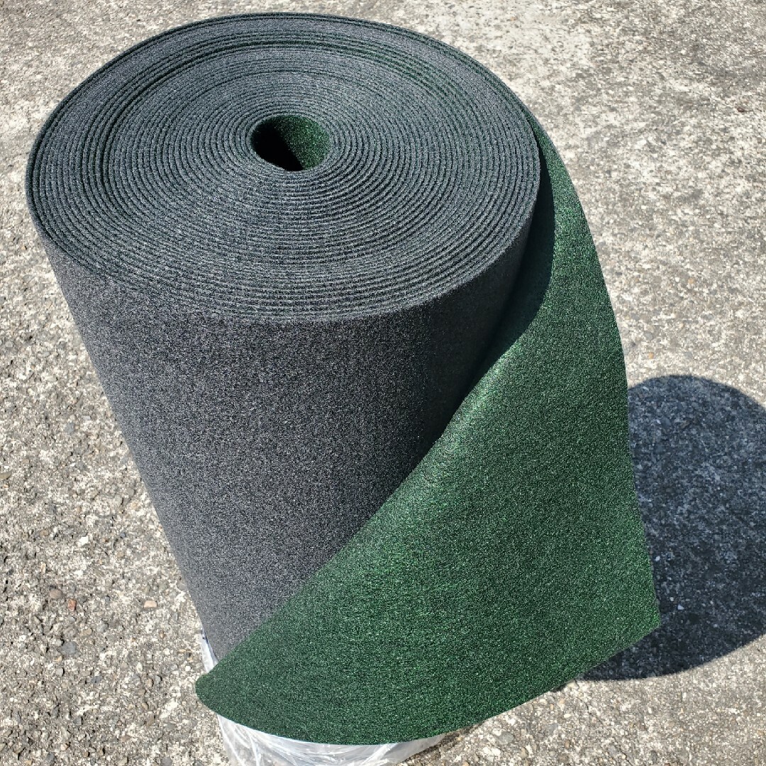 【新品】防草シート不織布(グリーン)　巾1m×27m 厚み4 8