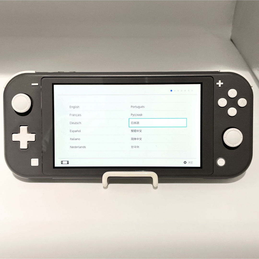 Nintendo Switch - 【動作品】Switch Light グレー スイッチライト