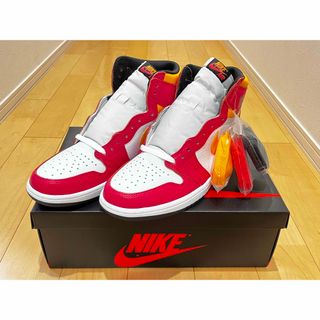 ナイキ(NIKE)の28.0cm Nike Air Jordan 1 OG ライトフュージョンレッド(スニーカー)