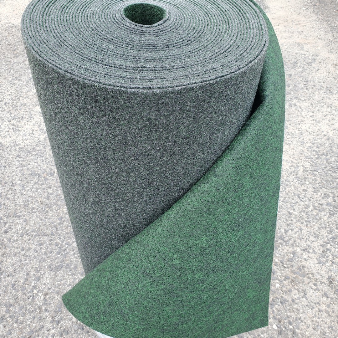 【新品】防草シート不織布(グリーン)　巾1m×20m 厚み4㎜