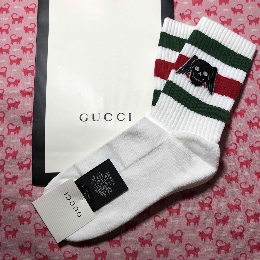 ⭐️グッチ　GUCCI gucci ソックス⭐️メンズ⭐️新品