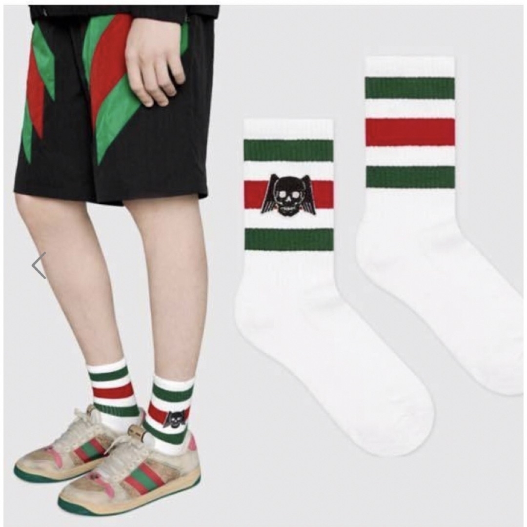 Gucci(グッチ)の⭐️グッチ　GUCCI    gucci   ソックス⭐️メンズ⭐️新品 メンズのレッグウェア(ソックス)の商品写真