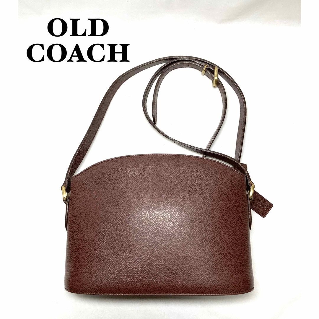 【美品・希少】COACH オールドコーチ　ショルダーバッグ　イタリア製　4405