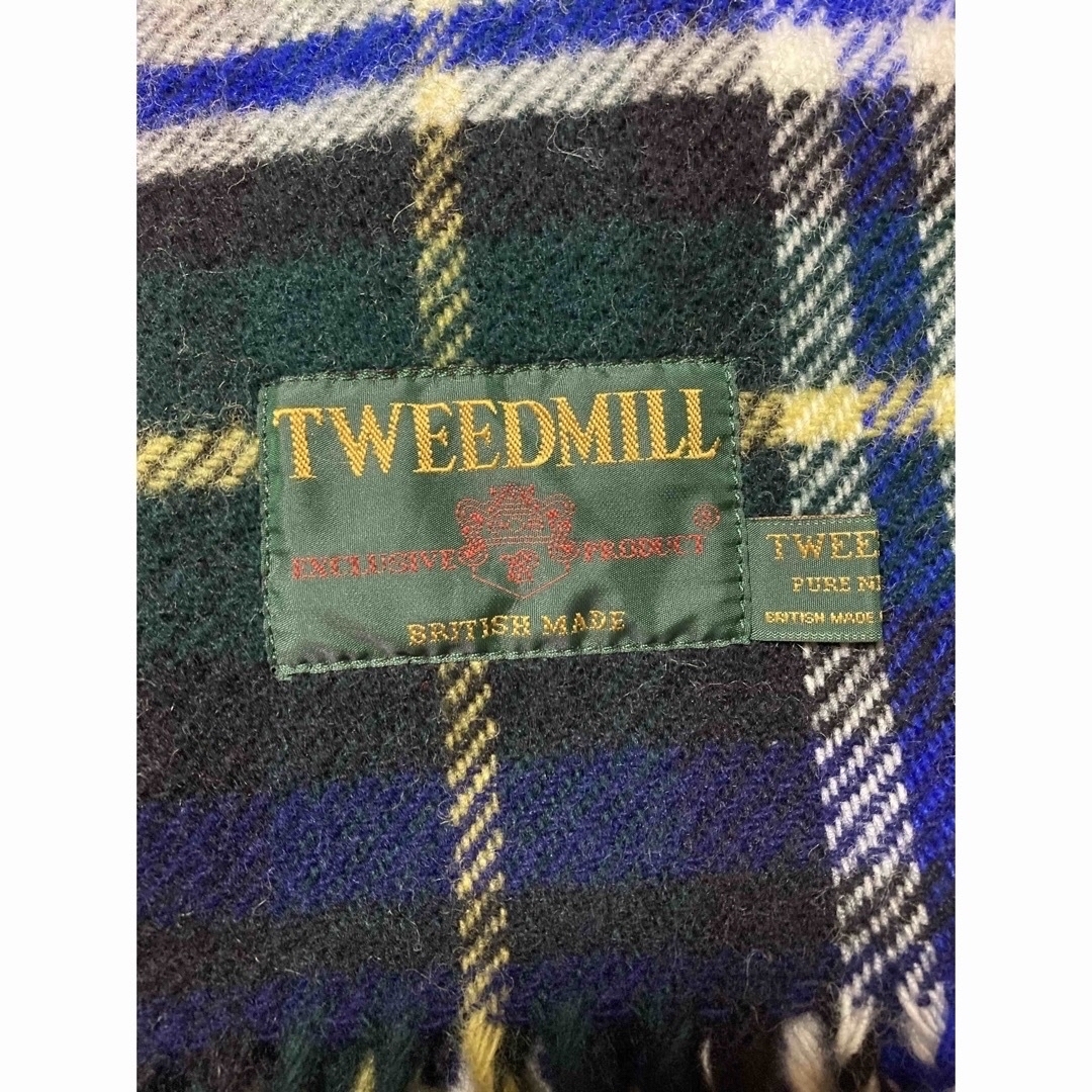 TWEEDMILL(ツイードミル)の英国製　ツイードミル　ショール　ブランケット　膝掛け　ラグ　ストール　マフラー レディースのファッション小物(マフラー/ショール)の商品写真