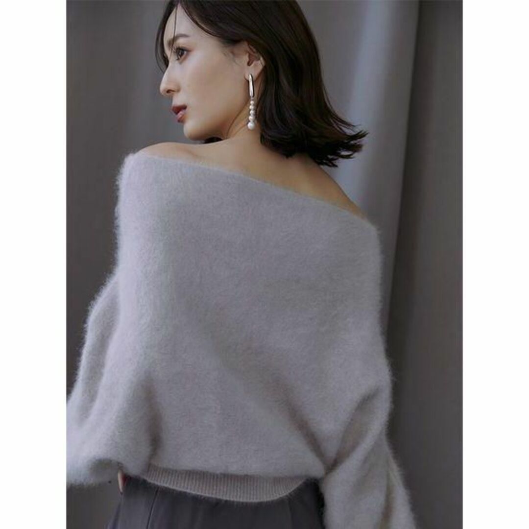 ánuans - 【新品】anuans ラクーンオフショルニットプルオーバー IGRY