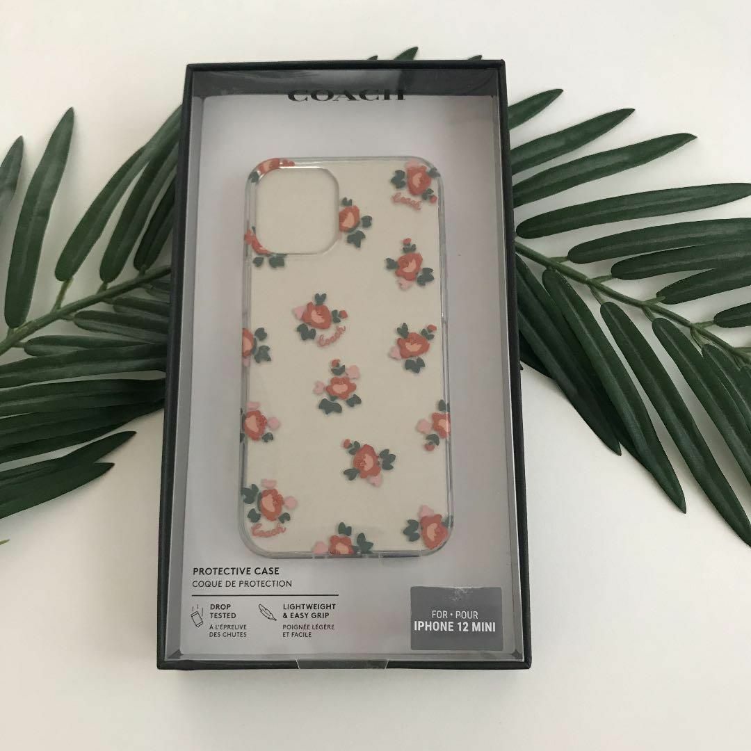 COACH - 新品☆COACH コーチ 花柄3 iPhone 12 mini 日本未発売の COACH - 新品☆COACH コーチ 花柄3 iPhone 12 mini 日本未発売の