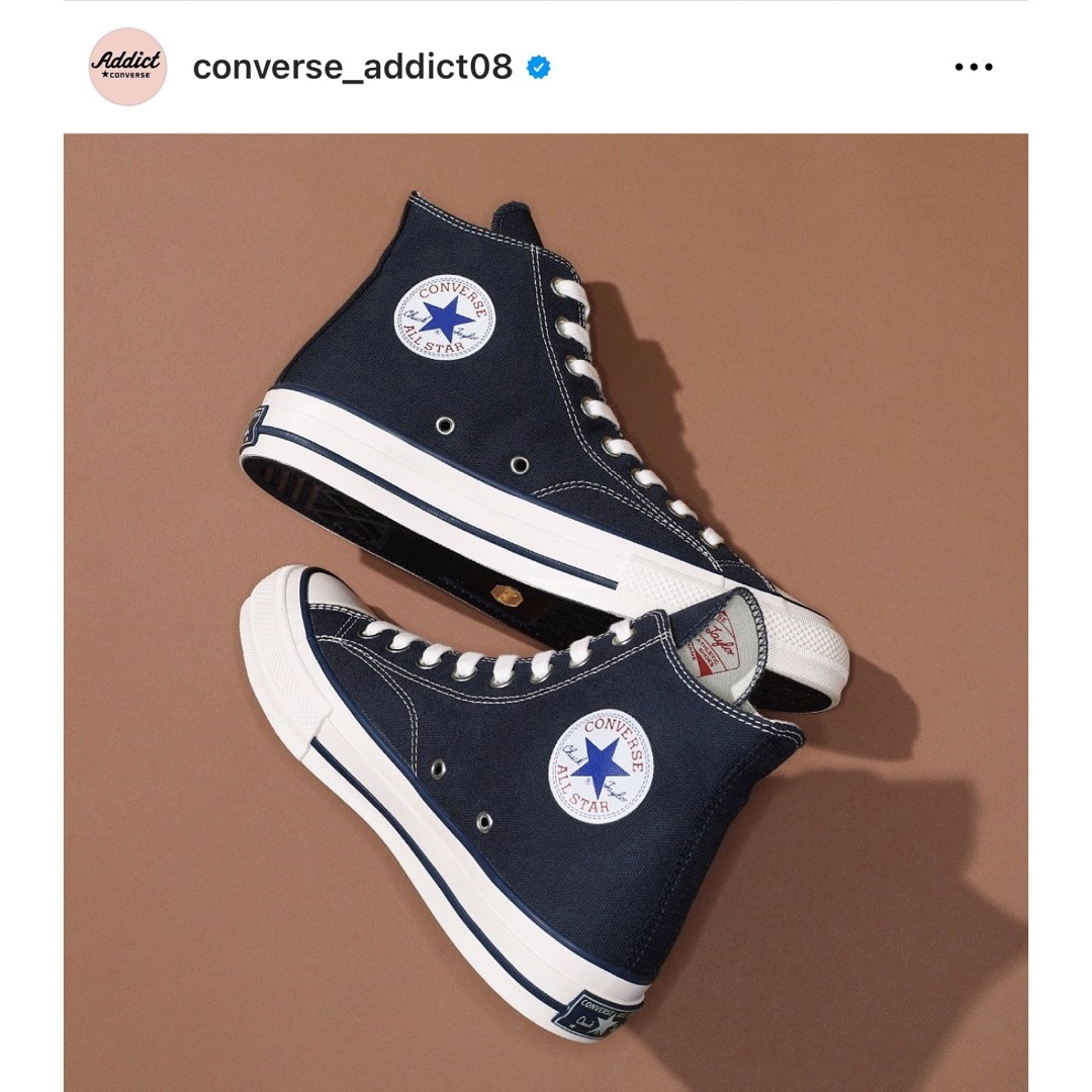 CONVERSE(コンバース)の29.0cm ネイビー　CONVERSE Addict CHUCK TAYLOR メンズの靴/シューズ(スニーカー)の商品写真