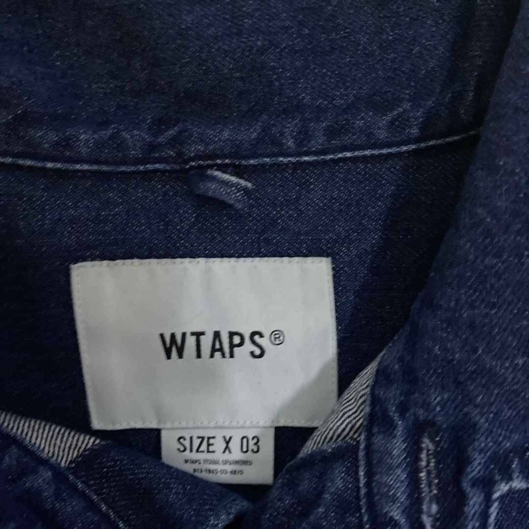 22AW WTAPS  WCPO 01 LS COTTON. DENIM