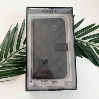 コーチ(COACH)の新品★コーチ iPhone13 シグネイチャー 手帳(iPhoneケース)