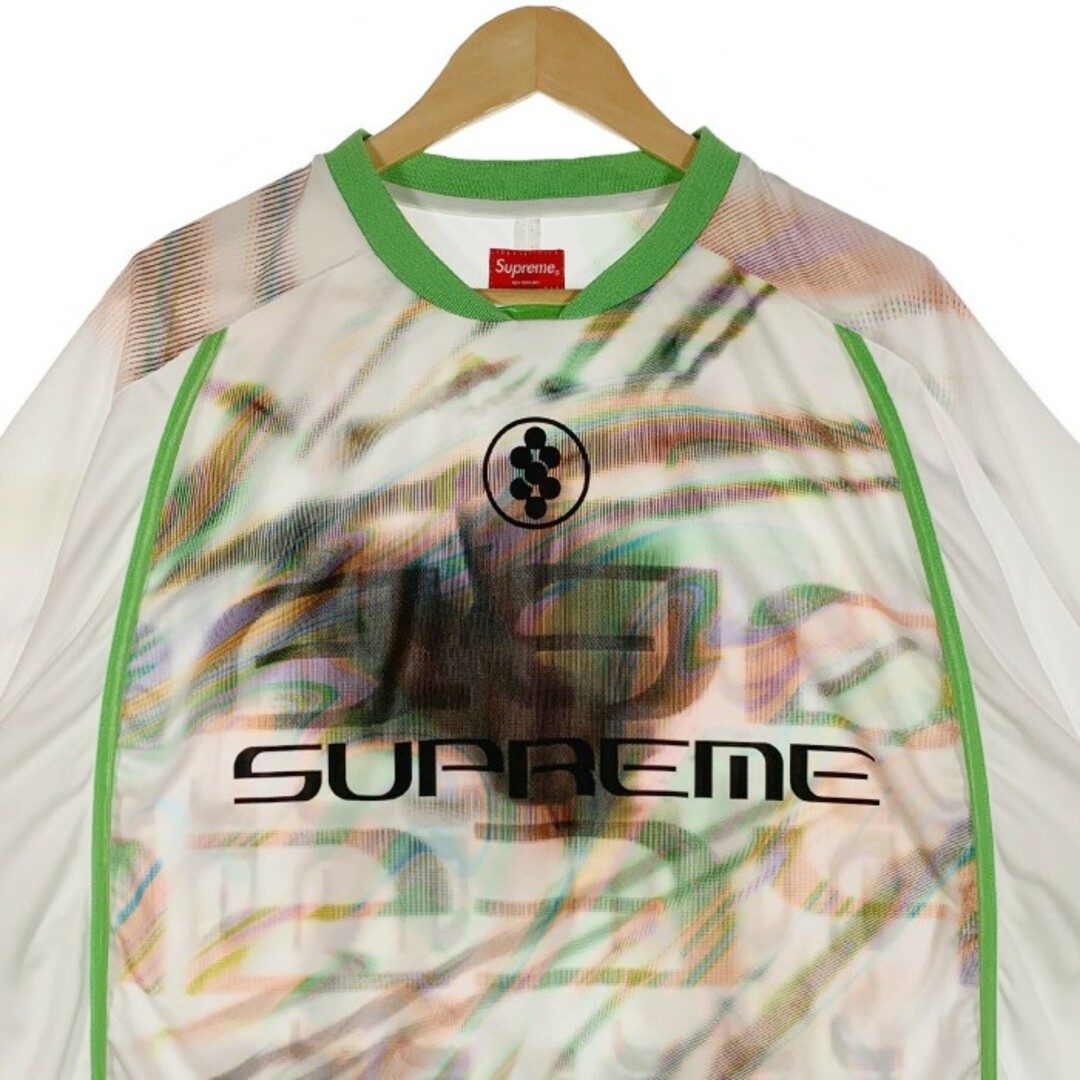 SUPREME シュプリーム 23SS Feedback Soccer Jersey フィードバック サッカージャージ ゲームシャツ ホワイト Size XL