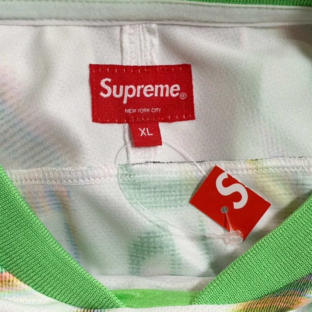 SUPREME シュプリーム 23SS Feedback Soccer Jersey フィードバック サッカージャージ ゲームシャツ ホワイト Size XL