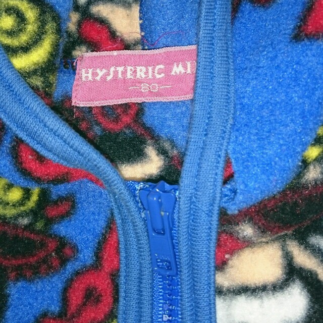 HYSTERIC MINI(ヒステリックミニ)のヒスミニ♪フリース キッズ/ベビー/マタニティのベビー服(~85cm)(その他)の商品写真