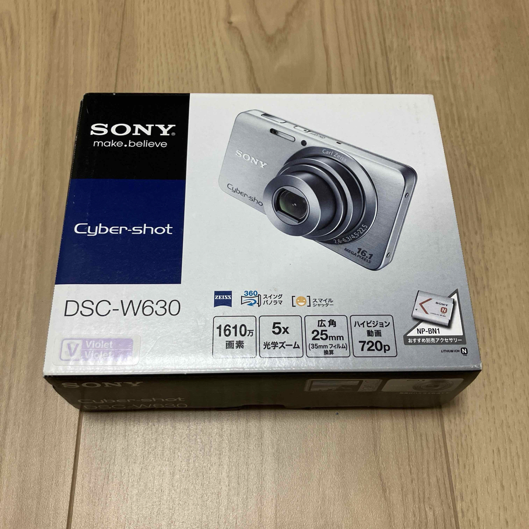 SONY コンパクトデジタルカメラ Cyber-Shot W DSC-W630リチウムイオン電池