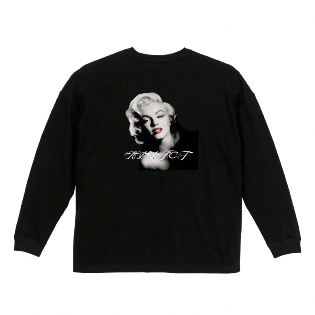 Tシャツ/カットソー(七分/長袖)A.D.D.I.C.T Marilyn Monroe GraphicロングTee