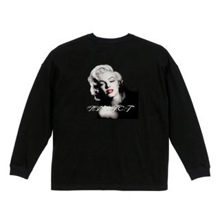 アディクト(ADDICT)のA.D.D.I.C.T Marilyn Monroe GraphicロングTee(Tシャツ/カットソー(七分/長袖))