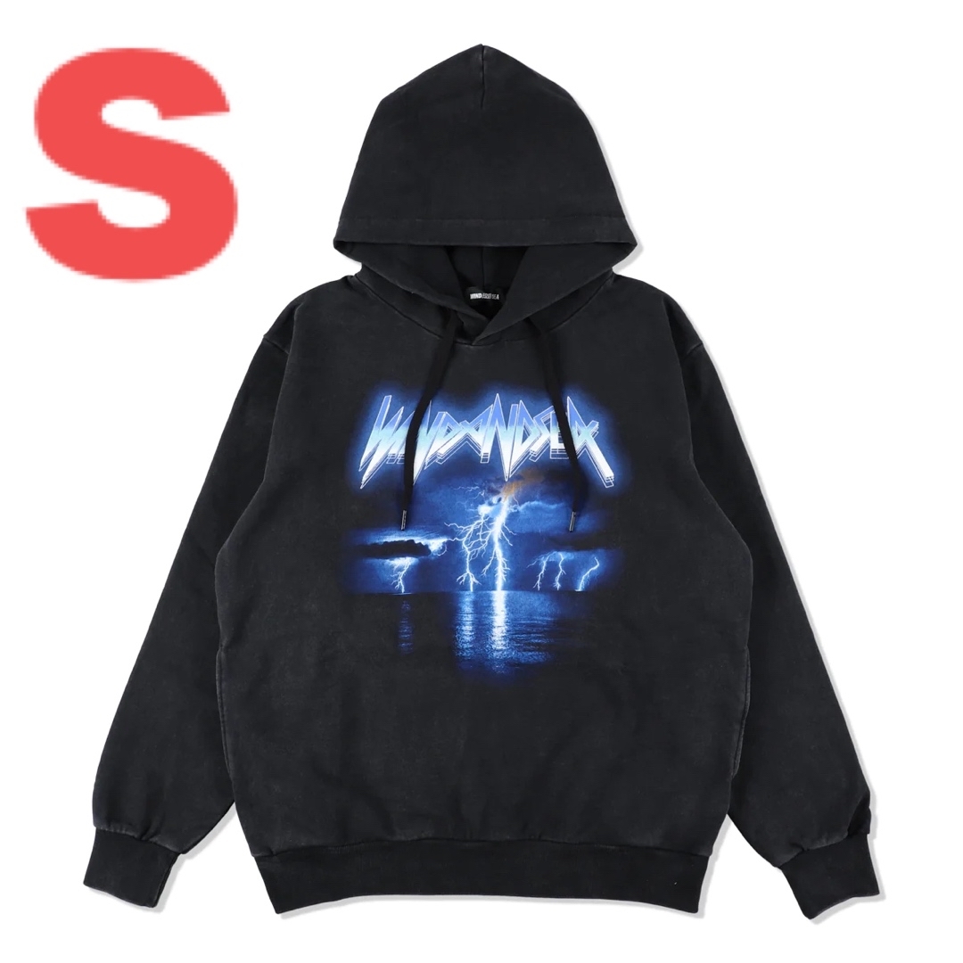 WIND AND SEA Metal Hoodie "Black" Sサイズパーカー