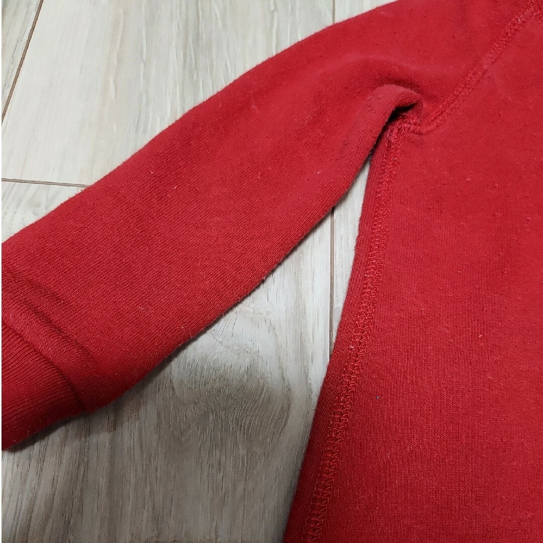 POLO RALPH LAUREN(ポロラルフローレン)のラルフローレン　ワンピース　赤　クリスマス　18m キッズ/ベビー/マタニティのベビー服(~85cm)(ワンピース)の商品写真