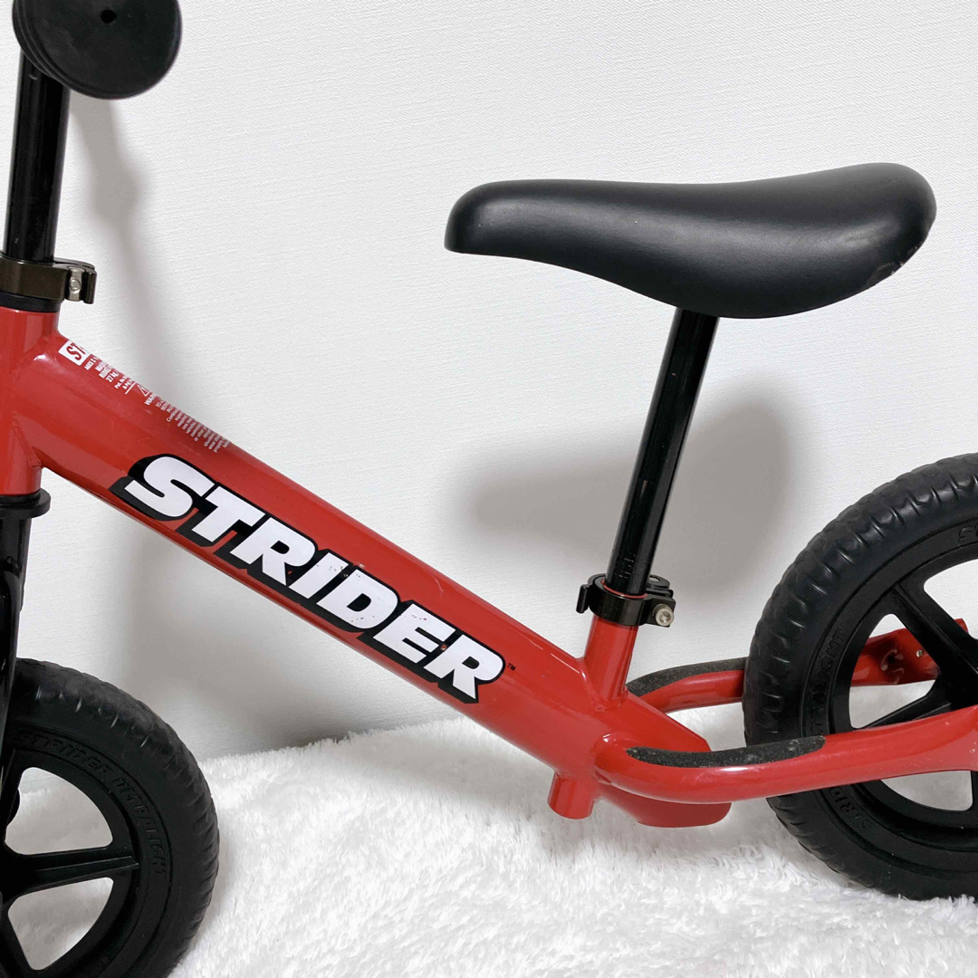 STRIDA(ストライダ)の日本正規 ストライダー スポーツ STRIDER SPORT 赤 レッド キッズ/ベビー/マタニティの外出/移動用品(自転車)の商品写真