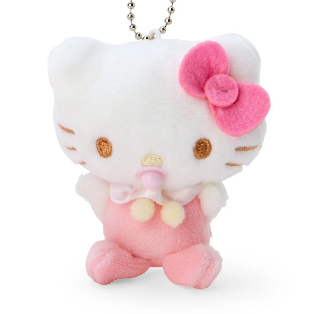 ハローキティ(ハローキティ)の【新品タグ付き】ハローキティ ベビーチェアマスコット サンリオ sanrio エンタメ/ホビーのおもちゃ/ぬいぐるみ(キャラクターグッズ)の商品写真