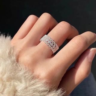 トゥデイフル(TODAYFUL)の【新品】snowflake ring / silver(リング(指輪))