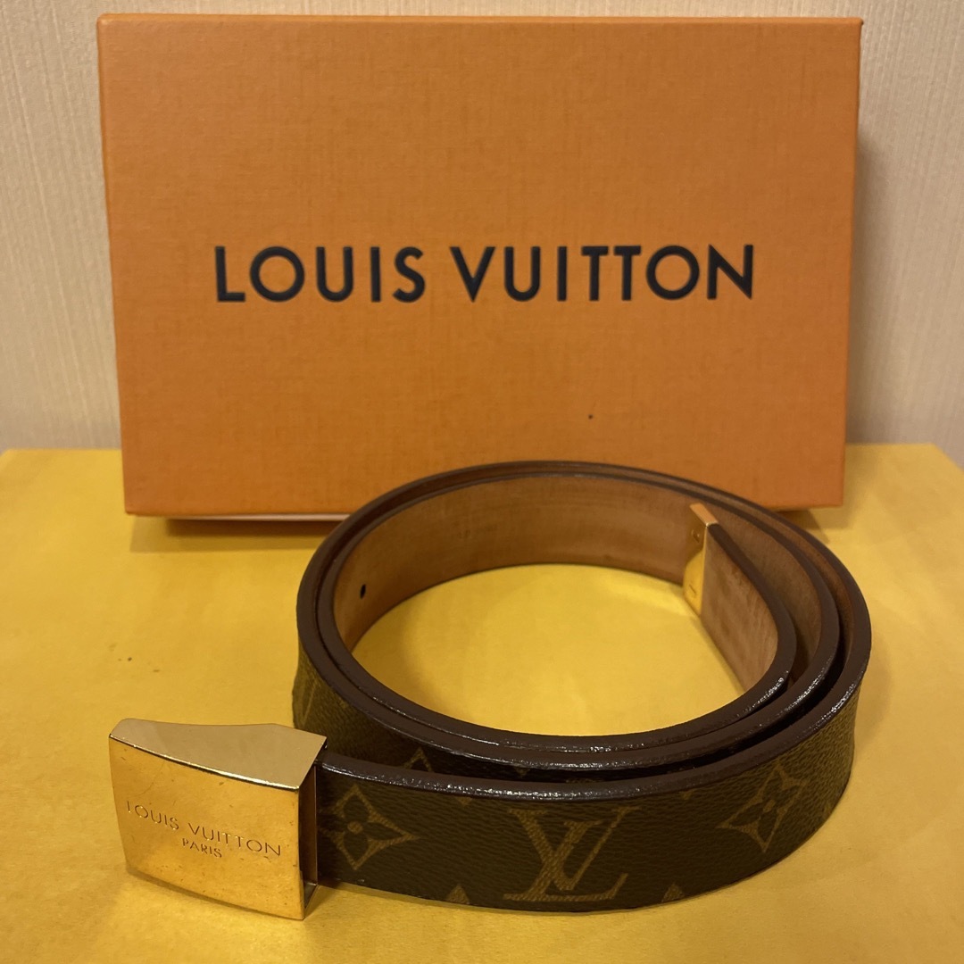 LOUIS VUITTON   ヴィトン モノグラム ベルト レディースの通販 by