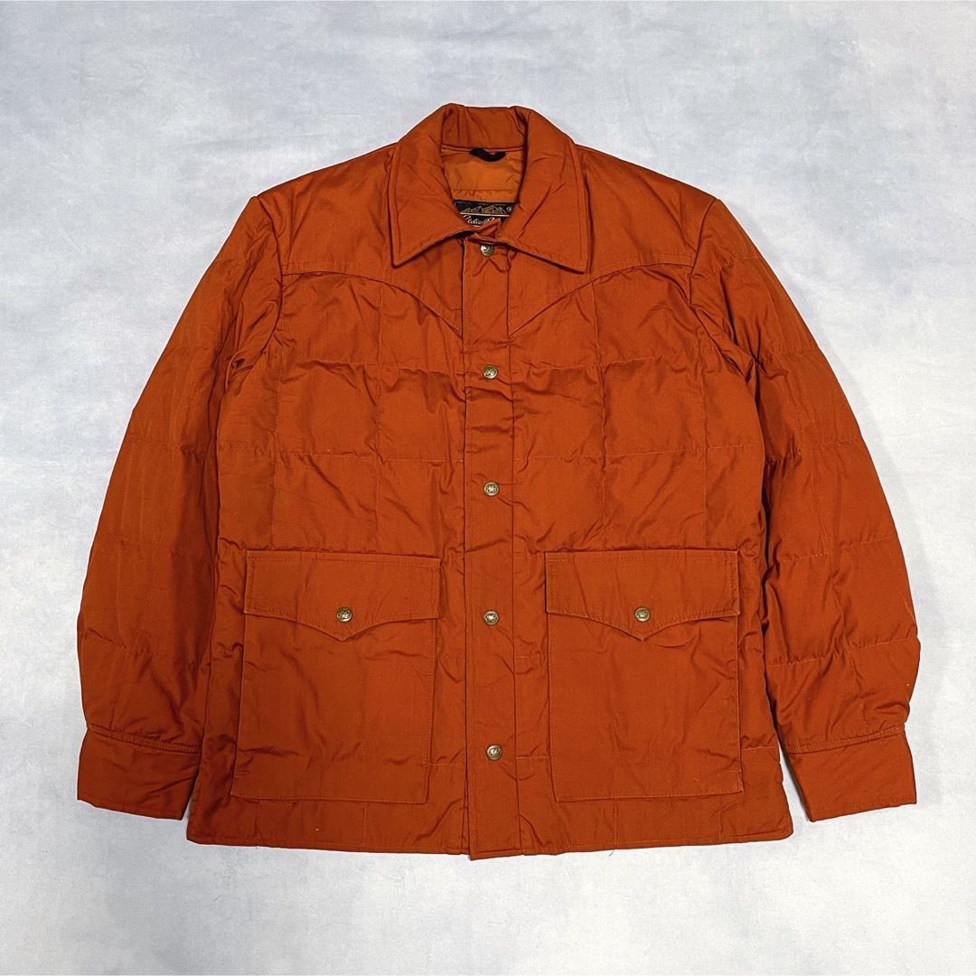 70's　USA製　Eddie Bauer　ダウンジャケット　黒タグ前期