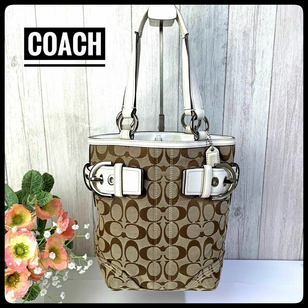 気になる所ありましてらCOACH シグネチャー トートバック 保存袋付き